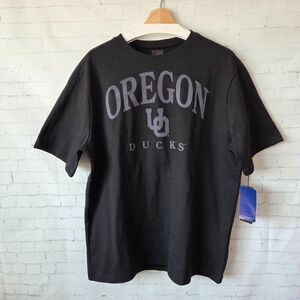 Oregon Ducks Tri Blend Tee Mens Size L NEW Heavyweight Fanatics Signature Black